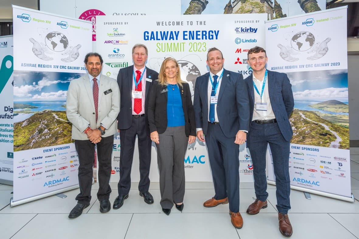 CIBSE President highlights key role of CIBSE guidance at ASHRAE Conference in Galway